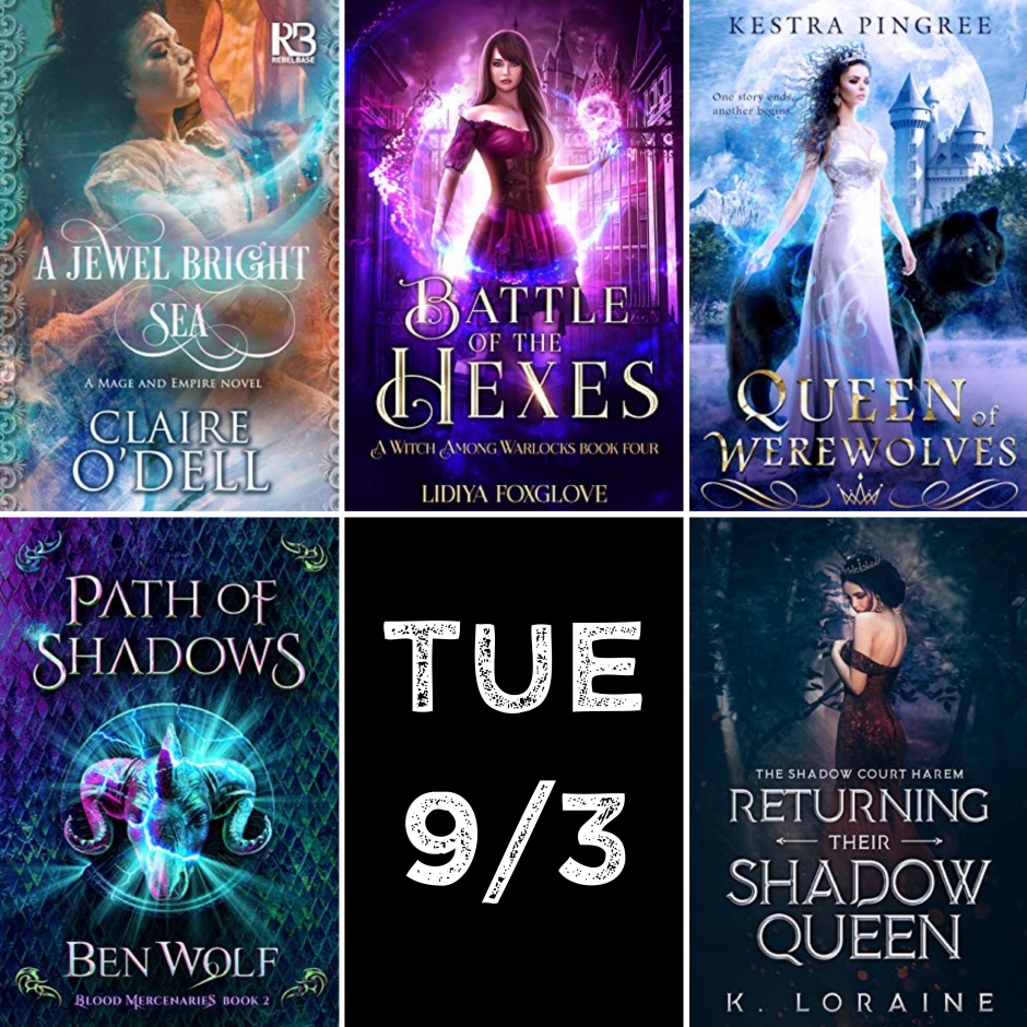 Paranormal Romance Fantasy New Release Highlights 09 02 19